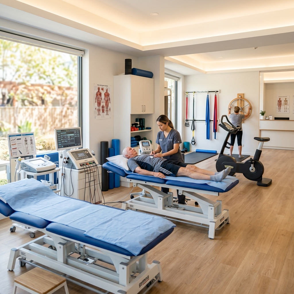 Prashant Physiotherapy Clinic Treatment Room